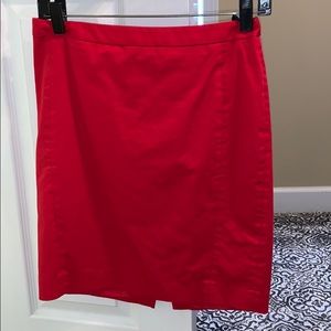 Red Express mini skirt